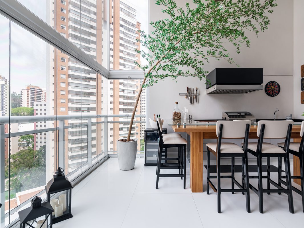 Reforma Residencial de Apartamento de 185m² no Panamby - São Paulo - SP