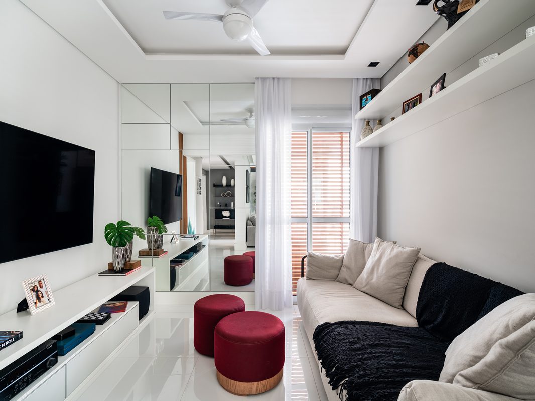 Reforma Residencial de Apartamento de 185m² no Panamby - São Paulo - SP