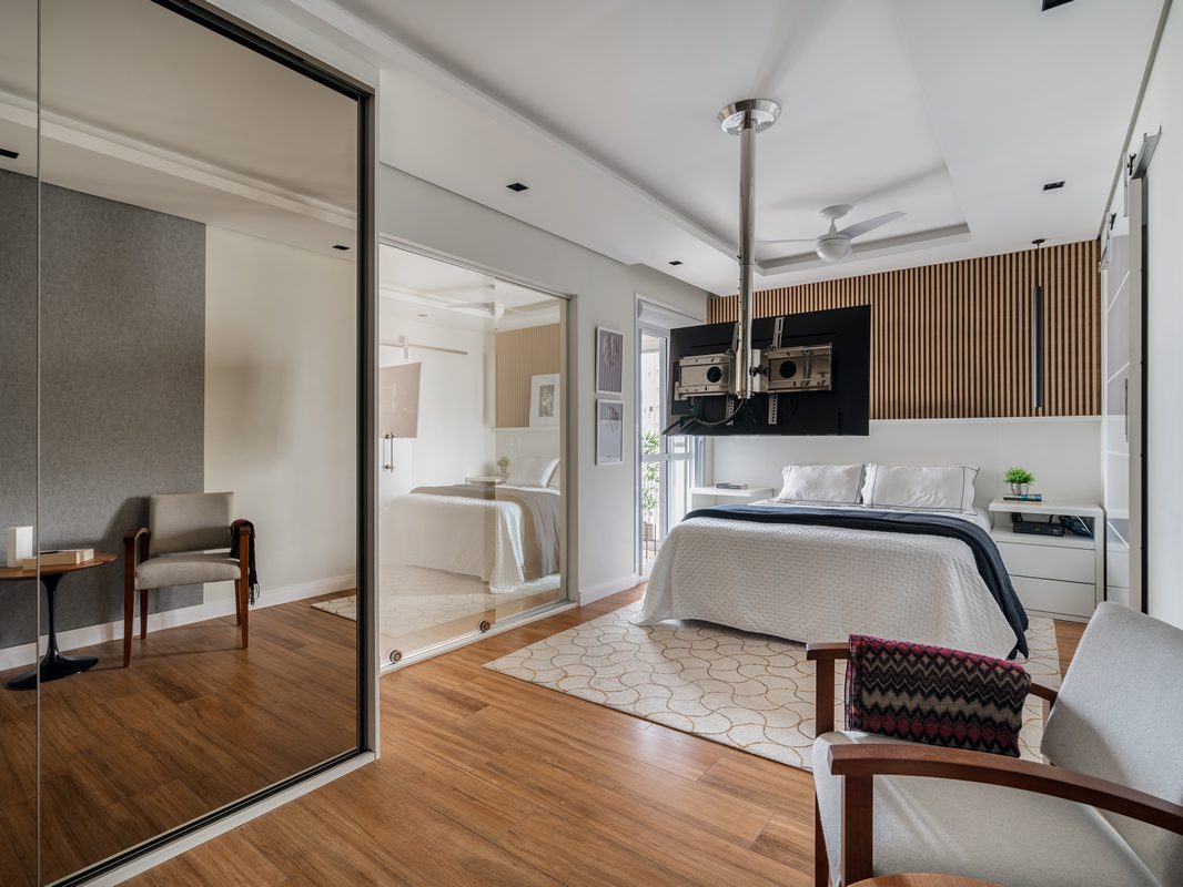 Reforma Residencial de Apartamento de 185m² no Panamby - São Paulo - SP