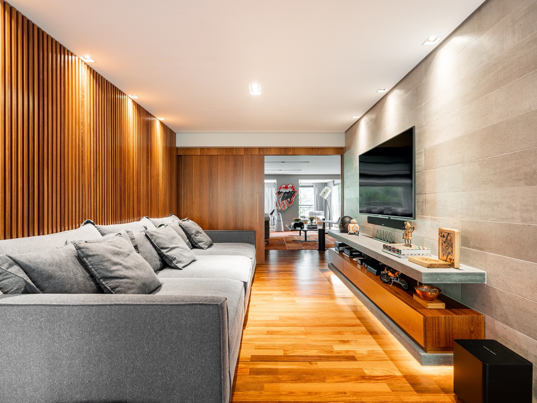 Reforma Residencial de Apartamento de 300m² no Panamby em São Paulo