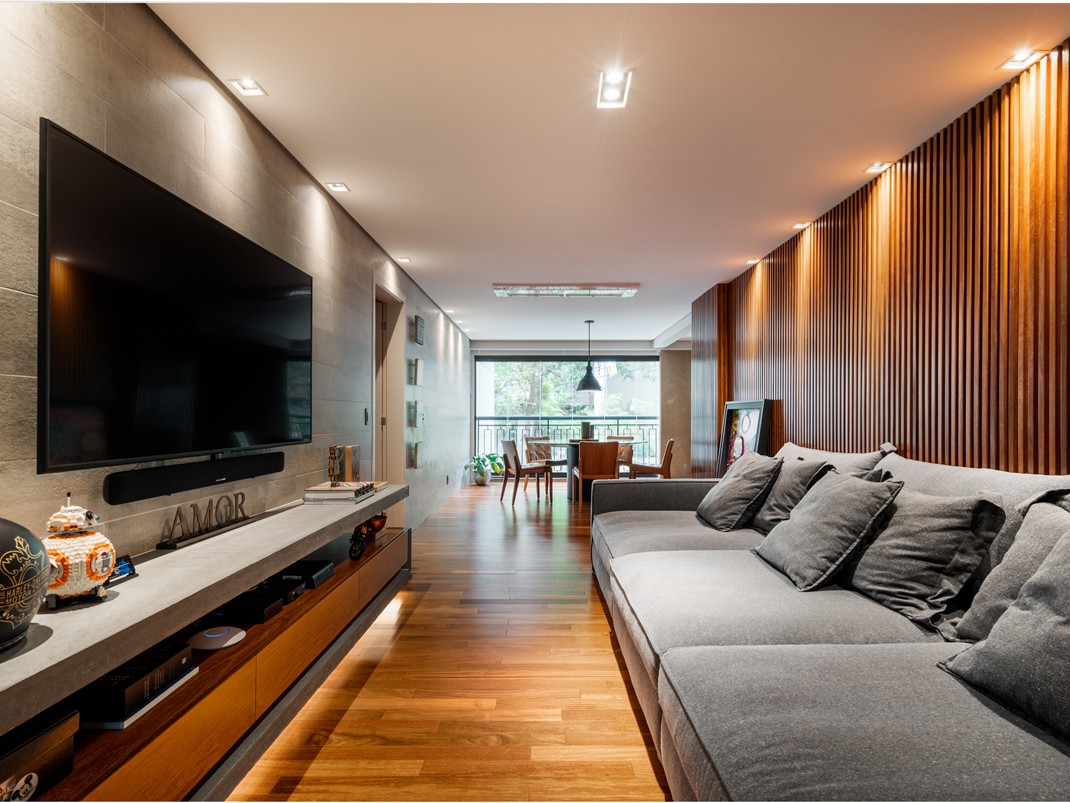 Reforma Residencial de Apartamento de 300m² no Panamby em São Paulo