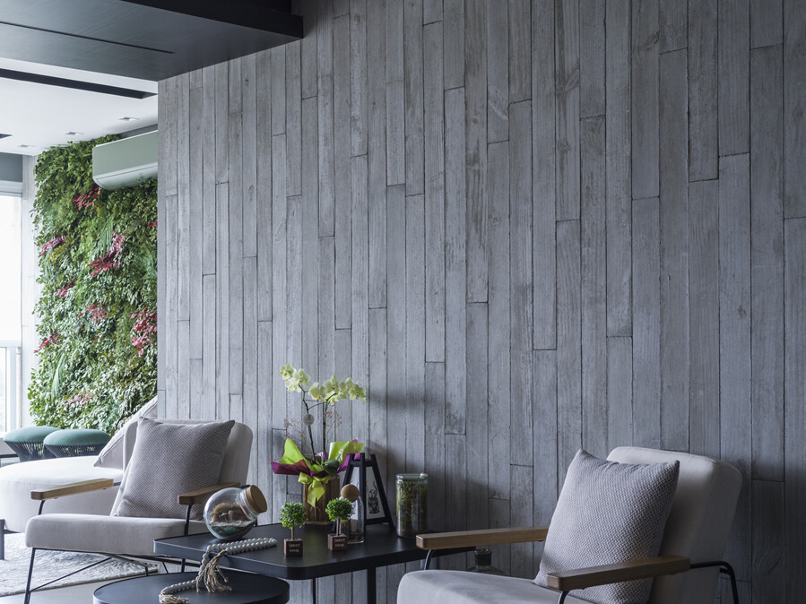 Projeto de arquitetura e interiores para apartamento de 176m²