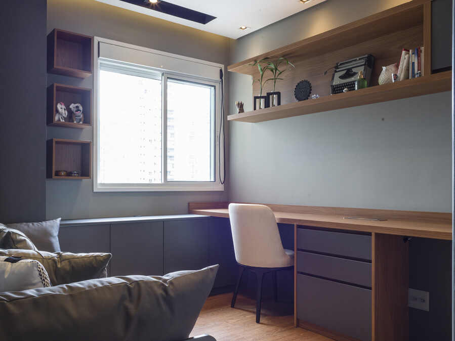 Projeto de arquitetura e interiores para apartamento de 176m²