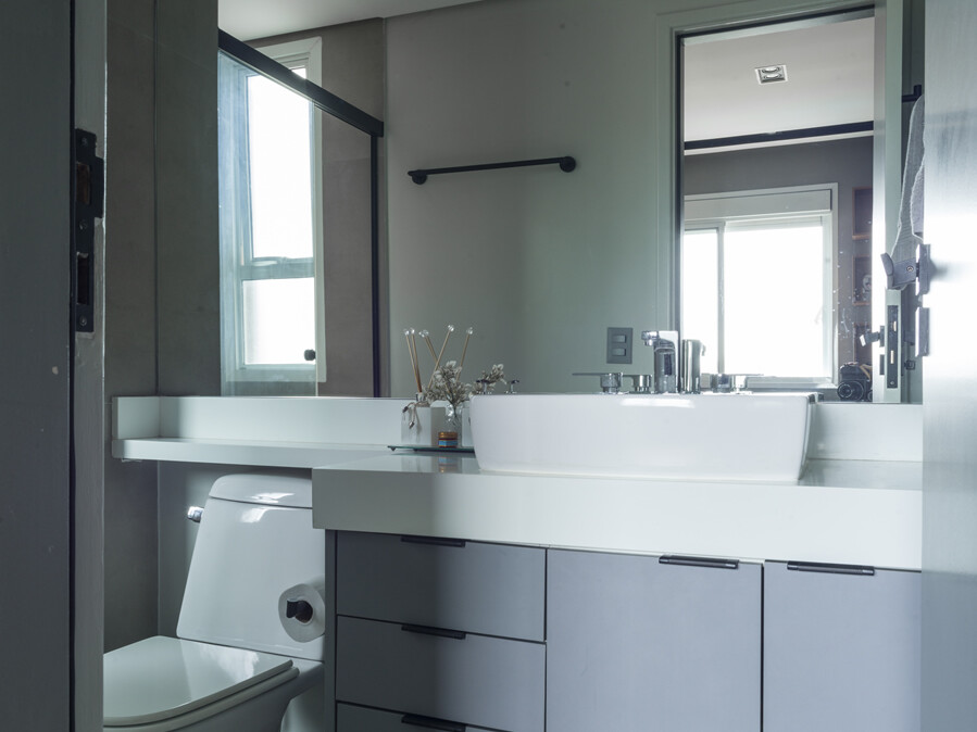 Projeto de arquitetura e interiores para apartamento de 176m²