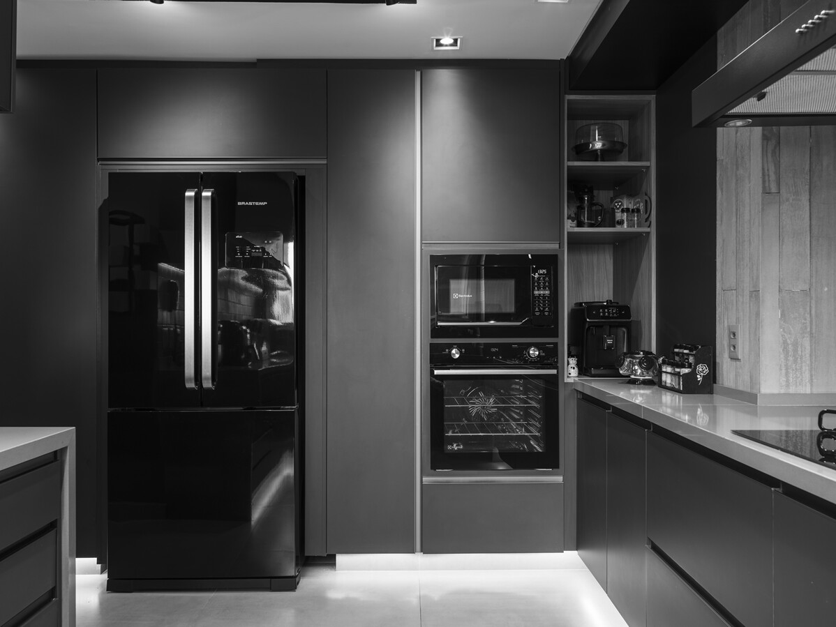 Projeto de arquitetura e interiores para apartamento de 176m²