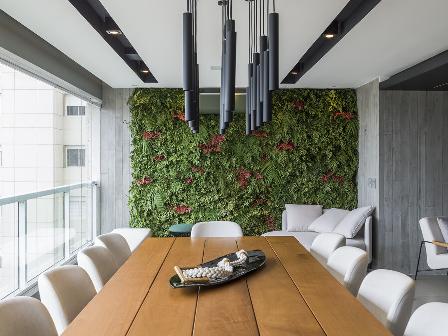 Projeto de arquitetura e interiores para apartamento de 176m²