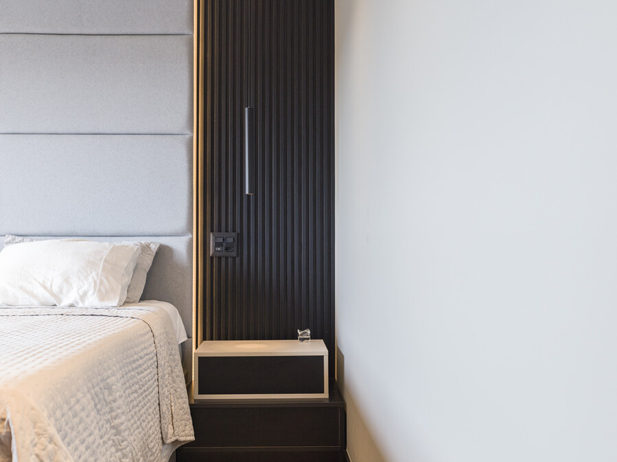 Projeto de arquitetura e interiores para apartamento de 176m²