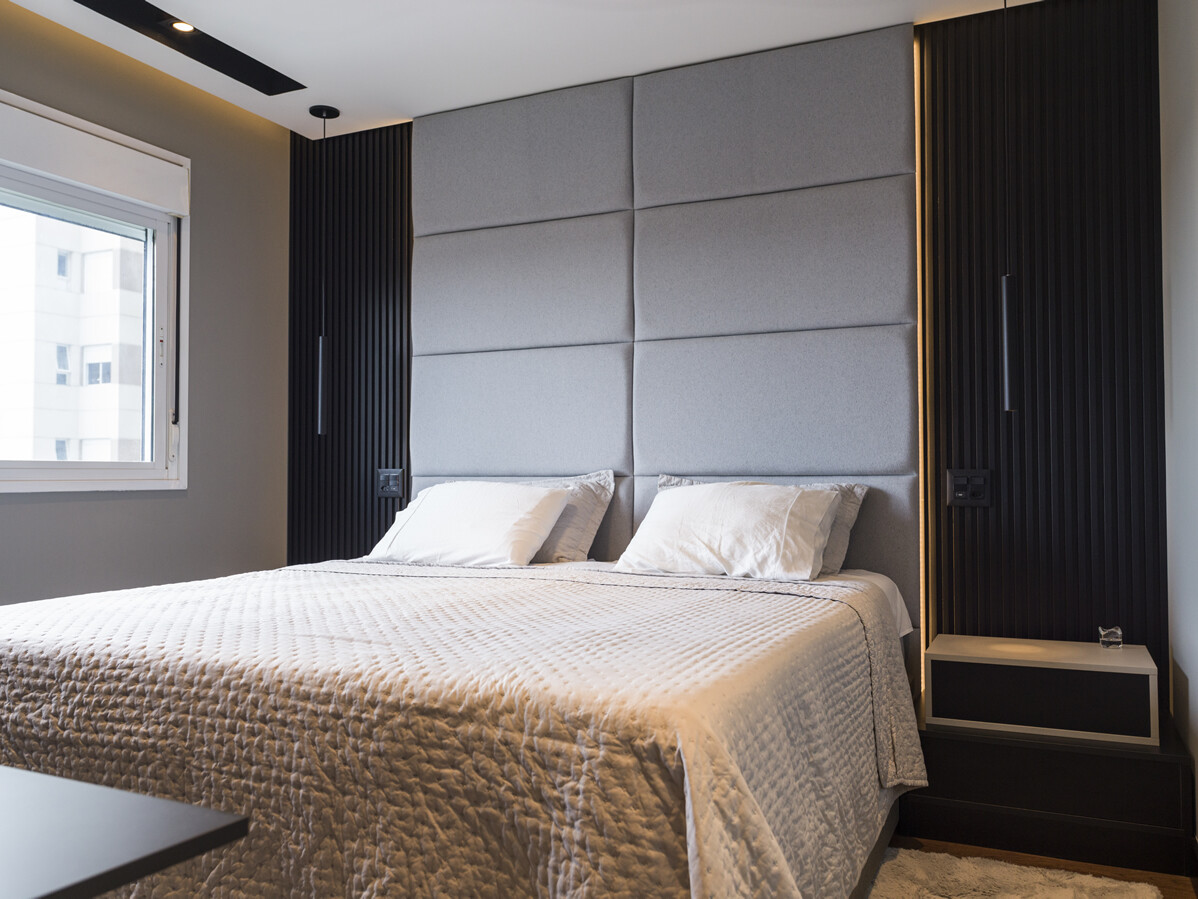 Projeto de arquitetura e interiores para apartamento de 176m²