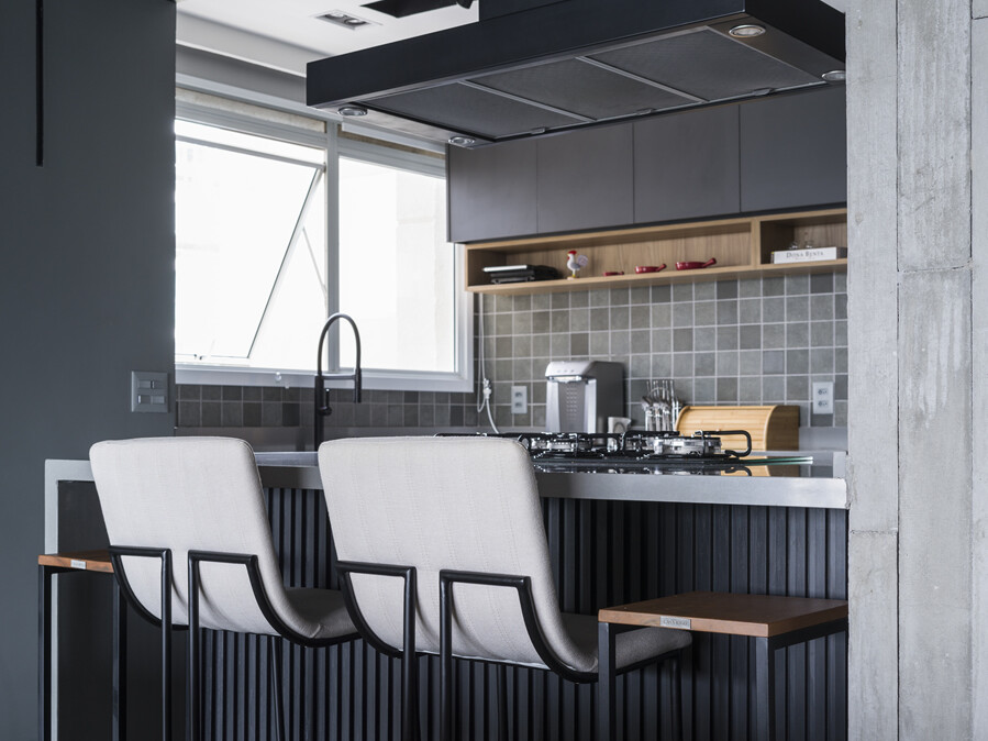 Projeto de arquitetura e interiores para apartamento de 176m²