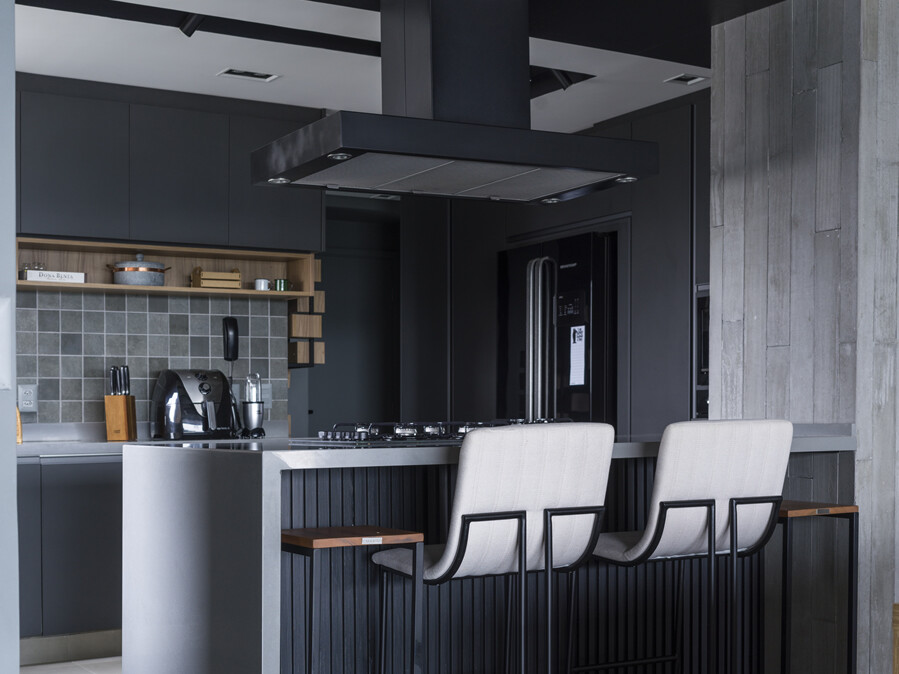 Projeto de arquitetura e interiores para apartamento de 176m²